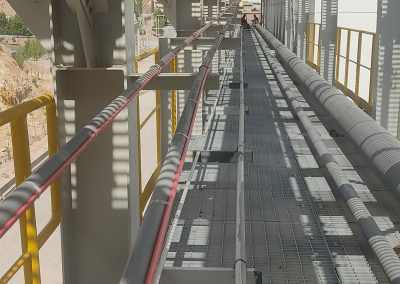 هیت تریسینگ خطوط آب بخش فلوتاسیون کارخانه تغلیظ مس دره زار