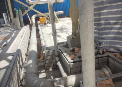 هیت تریسینگ خطوط و مخازن سولفوریک اسید مجتمع مس سرچشمه