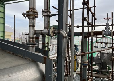 هیت تریسینگ خطوط آب کارخانه بایو اتانول کرمانشاه