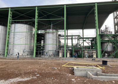 هیت تریسینگ خطوط آب کارخانه بایو اتانول کرمانشاه