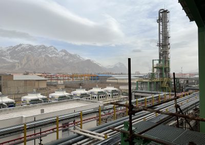 هیت تریسینگ خطوط آب کارخانه بایو اتانول کرمانشاه