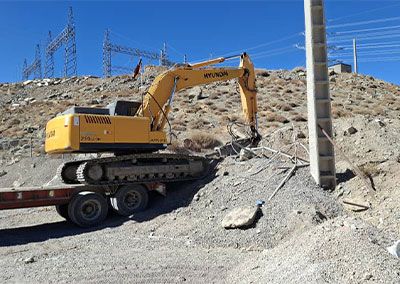 اجرای خطوط لوله بای پاس کارخانه خردایش دره زار مجتمع مس سرچشمه