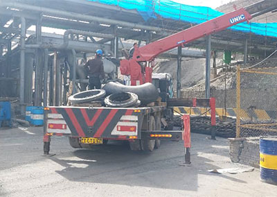 اجرای خطوط لوله بای پاس کارخانه خردایش دره زار مجتمع مس سرچشمه