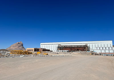 اجرای لوله های پلی اتیلن دفنی کارخانه تغلیظ چاه فیروزه