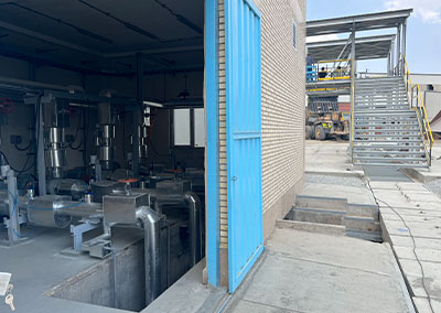 هیت تریسینگ مخازن گازوئیل کارخانه مس سرچشمه