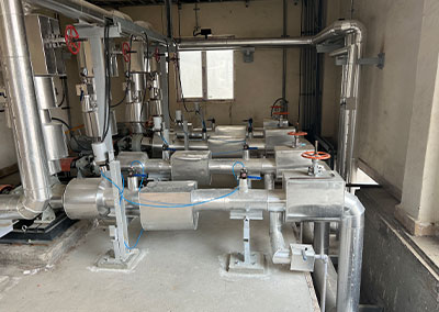 هیت تریسینگ مخازن گازوئیل کارخانه مس سرچشمه