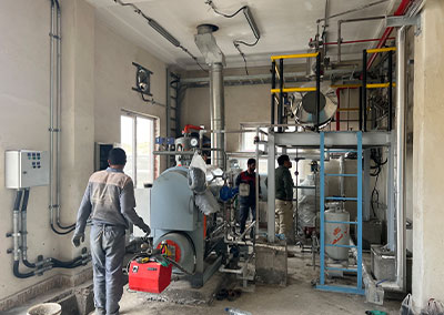 هیت تریسینگ مخازن گازوئیل کارخانه مس سرچشمه