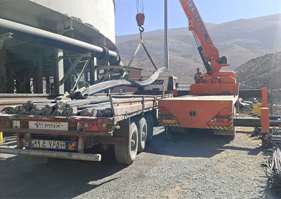 اجرای کانال جمع آوری و هدایت آب های سطحی کارخانه فلوتاسیون سرباره مجتمع مس سرچشمه